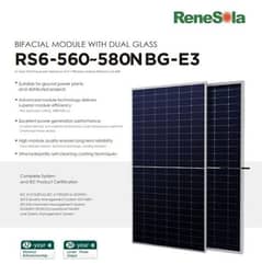 solar panels and inverter are available