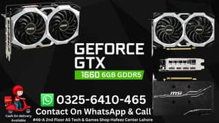 Nvidia gtx1660 Super, 6GB DDR6 graphics card MSI GTX 1660 SUPER VENTUS