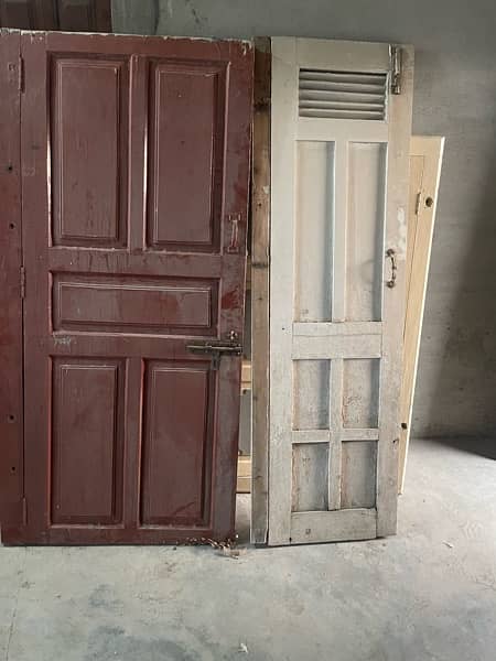 Wooden doors windows for sale 0