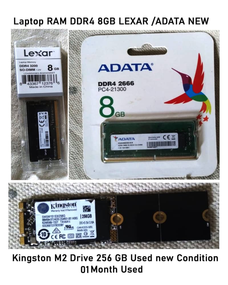Lexar DDR4-8GB /ADATA 8GB 21300MHz DDR4 Laptop RAM 0