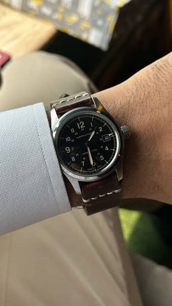 Hamilton khaki field x nano universe limited edition 2