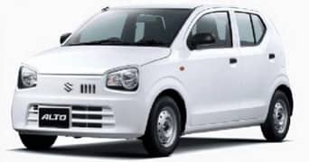 Suzuki Alto on rent with driver only