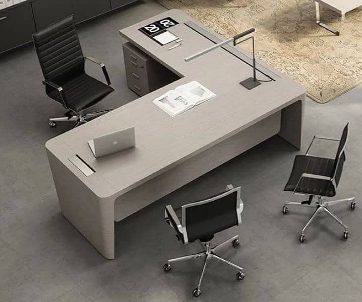 office Executive manager/ceo table , office furniture avl in all types 18