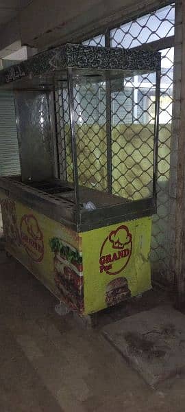 fryer with food stall for sale 1
