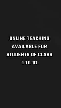 online tution available for students