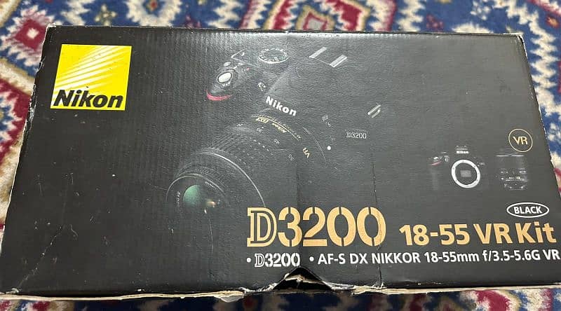 Nikon D-3200, 18-55 VR-KIT DSLR Camera with Extra 55-200m Lense 3