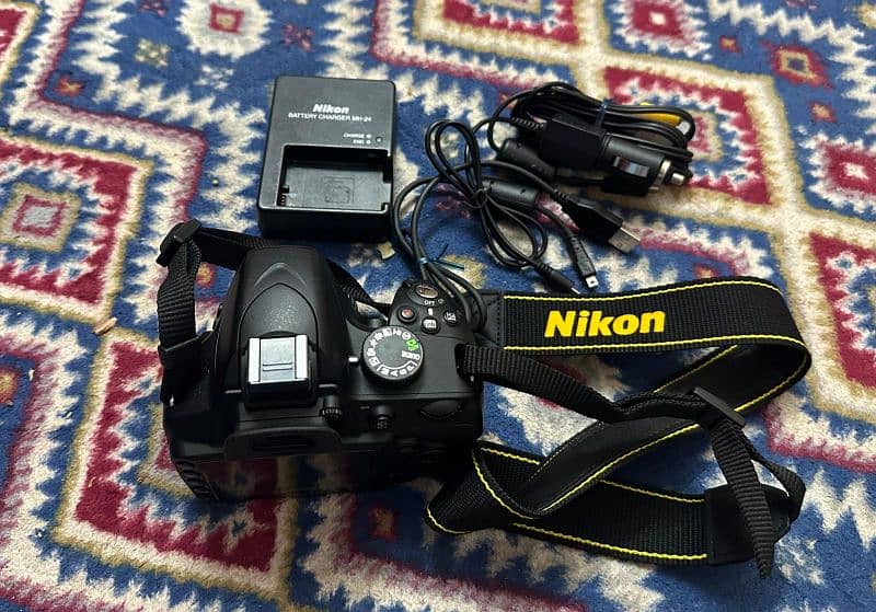 Nikon D-3200, 18-55 VR-KIT DSLR Camera with Extra 55-200m Lense 4