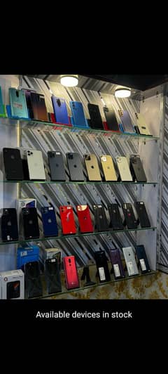 All iPhone ,one plus , Sony experia devices available