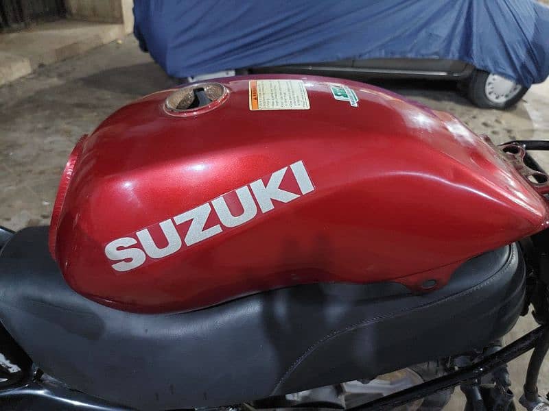 Suzuki 110 bike fuel tank 1