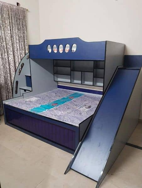 Triple Bed with Slide 8