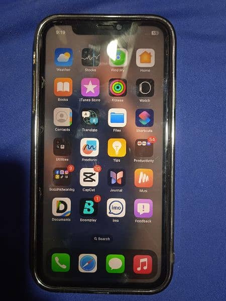 I phone XR jv 64 GB with 89 battery healthy condition 10/10 4