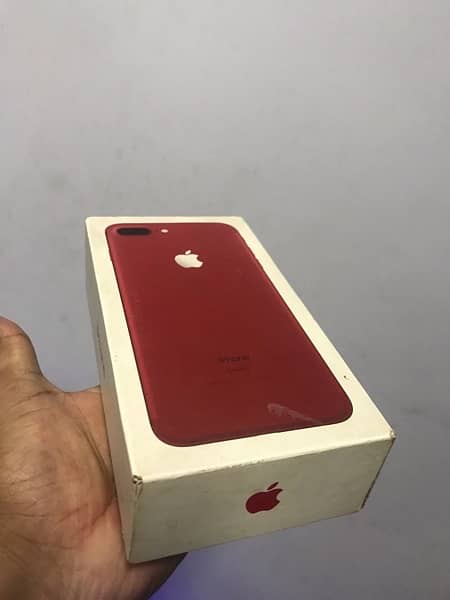 apple iphone 7 plus red Edition 128GB PTA Approved 9