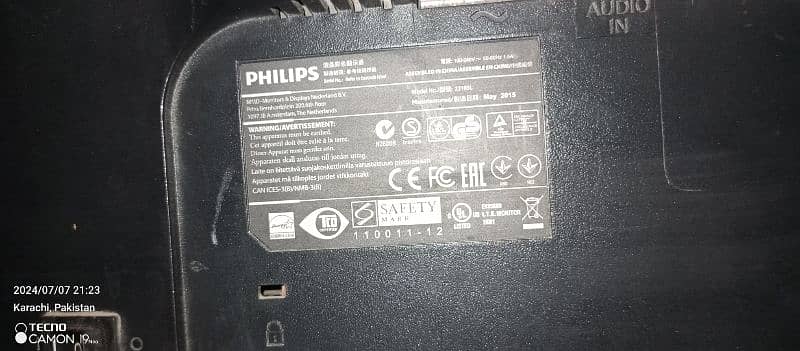 Philips 221B  22 inches LED 3