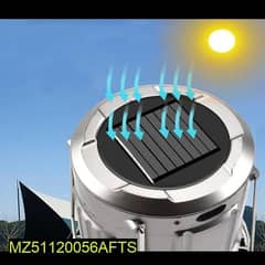 Solar Fan With Emergency Light ! 03202017301