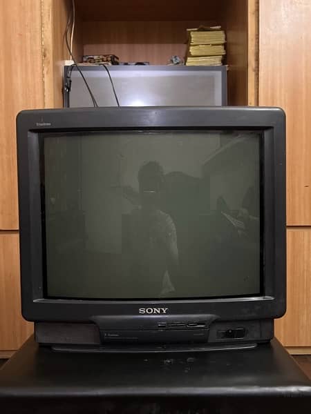 Sony Old TV - Trinitron Color Tv Model No 2135M3 1