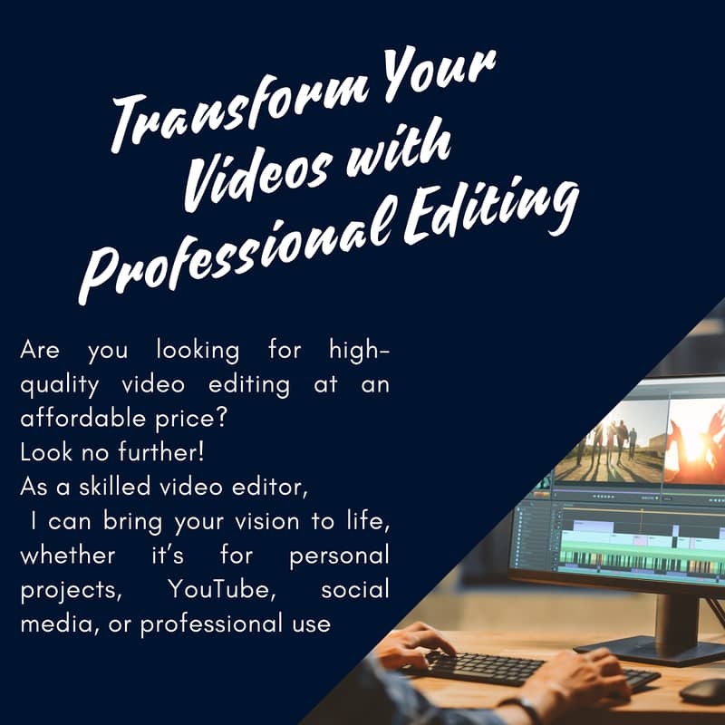 VIDEO EDITOR HERE | youtube videos editing 1