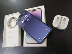 Iphone 14 pro with Box non pta JV