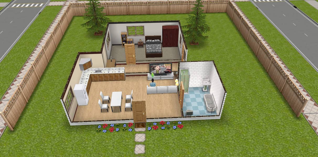 Interesting game The Sims play game 0