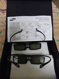 Samsung 3D Active Glasses Model/SSG-5100GB Button Battery 100% OriginL