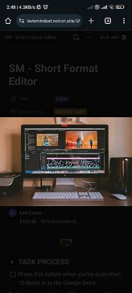 Graphic Designer And Video Editor 0