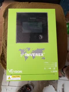 Inverex 1.2 KW works with 12 volt battery for long backup