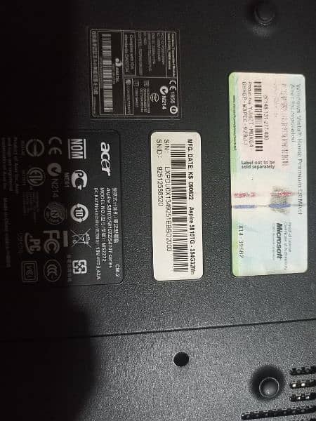 Acer laptop 5810T 7