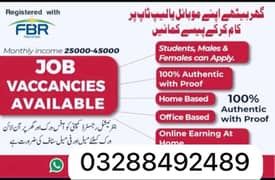 need staff urgent anyone can do this job online & office wok