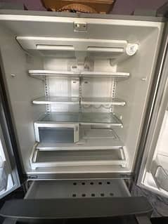 haier double door fridge