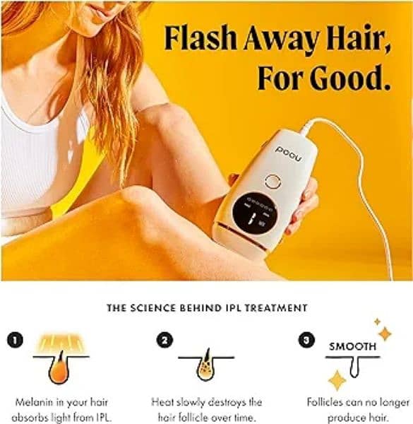 Flasher 2.0 by Nood, IPL Laser Hair Removal Device for Men 4