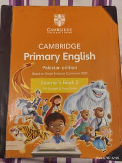 Cambridge Primary English Learner Book 2 Pakistan edition - LGS school