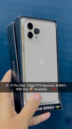 Iphone 12 Pro Max 128gb Gold PTA Aproved