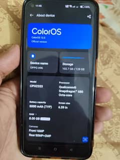 oppo A96 8/125 condition 10/10