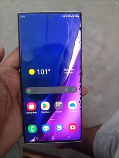 Sumsung note 20 ultra 5g 12/128 side dote hai no blink no line