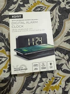 xqisit digital alaram clock