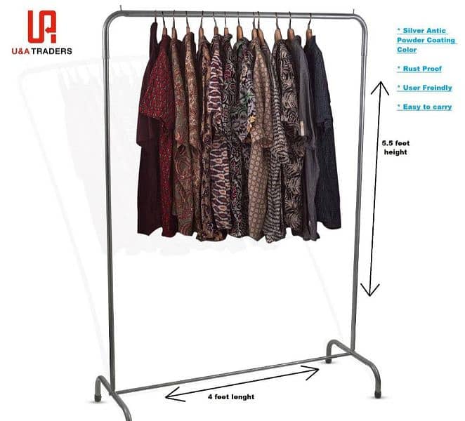 heavy duty clothes stand 3