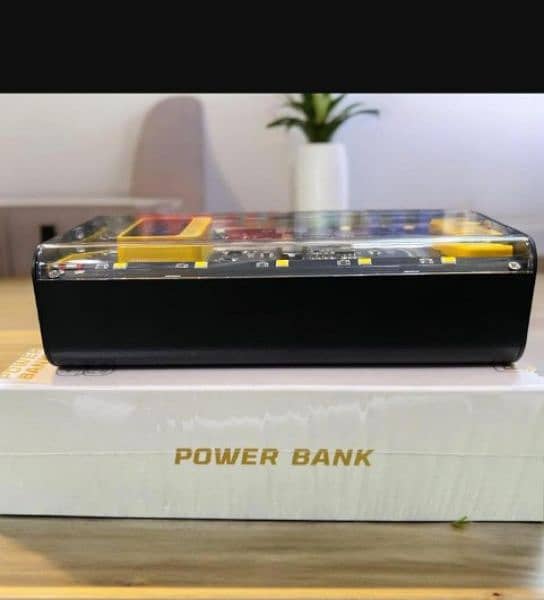 20,000mAh digital power bank 66W with lights. 4