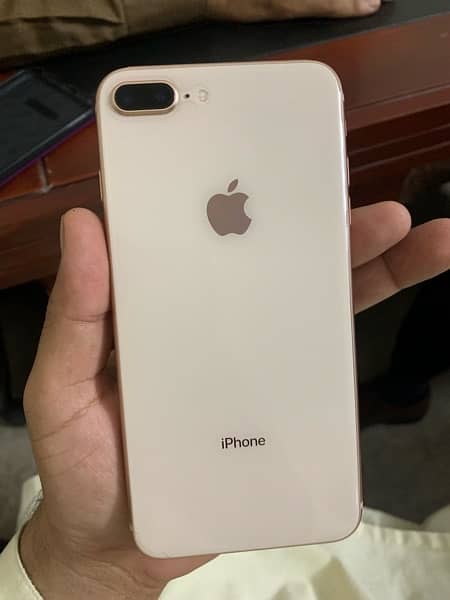 iphone 8+ PTA Approved 64 Gb waterpack 77% batter 10/10 condition 0