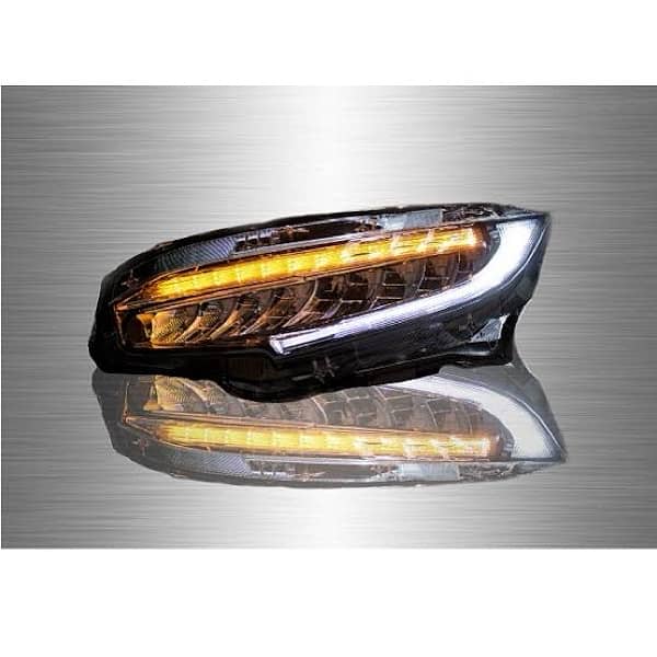 civic x facelift headlight 0