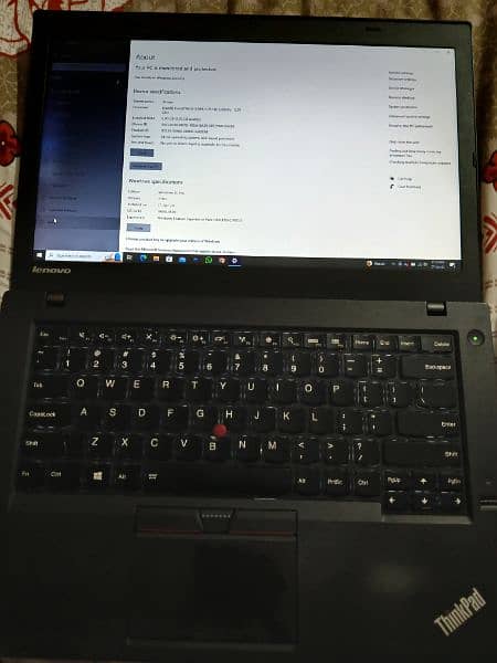 **Title:**
Lenovo ThinkPad T450 Core i5 5th Gen 8GB RAM 256GB SSD 3