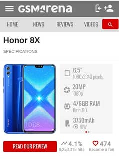 Honor 8x
