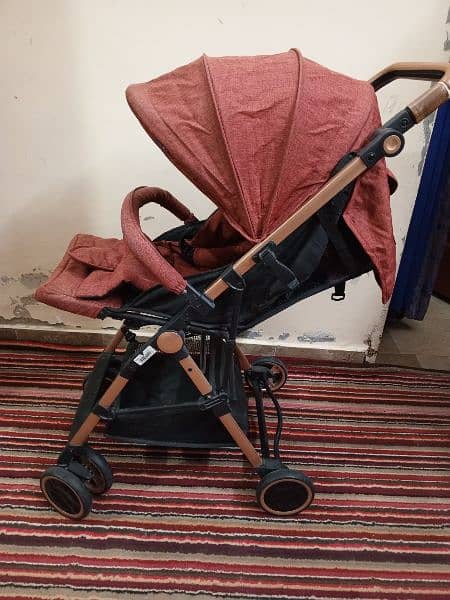 slightly used stroller 1