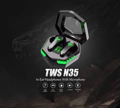 Hot Original N35 TWS Gaming Headset Audifonos TWS Earbuds Wireless