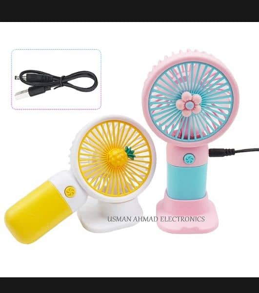 Mini usb chargerable fan 2