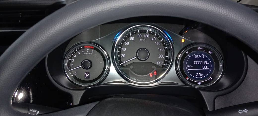 Honda City 1.2L CVT, Zero Meter 6