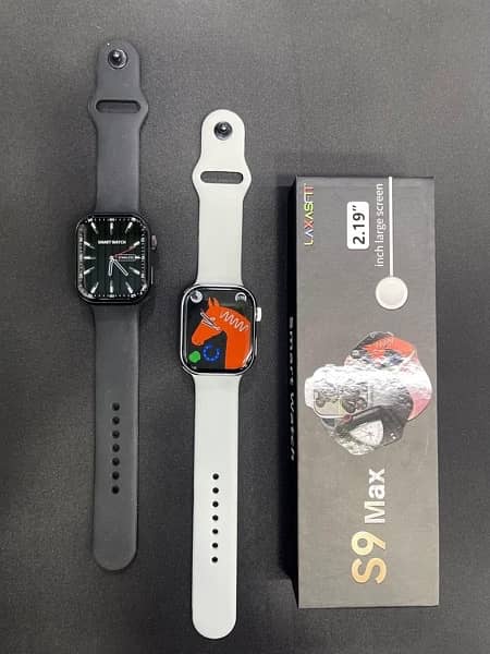 new box pack S9 Max Series 9 Smart Watch 2.19" Inch HD Display Wireles 3