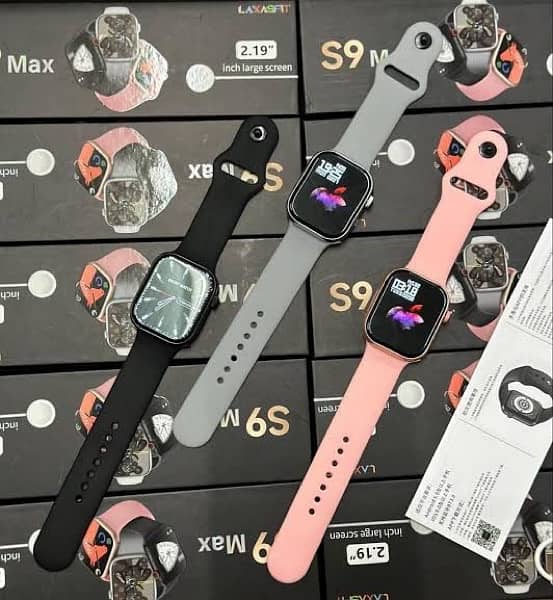 new box pack S9 Max Series 9 Smart Watch 2.19" Inch HD Display Wireles 4