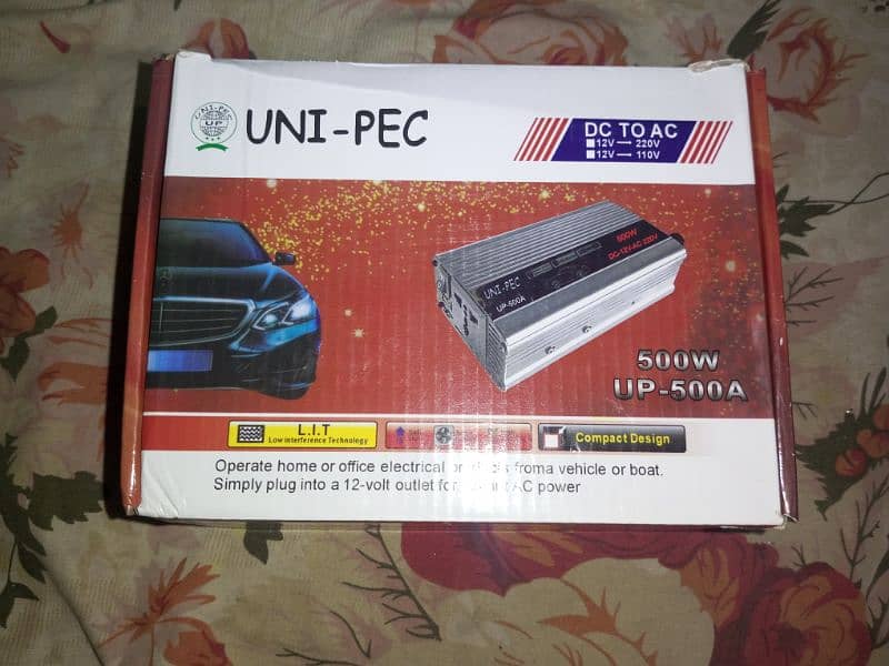 UNI-PEC DC INVERTER 12 Volt Dc To AC 220 (03168774410) 4