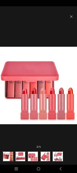 All brands lipstick are available. 4