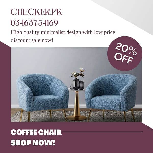 coffee chair, living room chair, sofa  chair, all design 0,3463754169 0