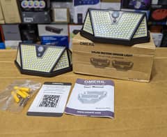 OMERIL Solar Light, Solar Sensor Light, 286 LED, 5 Surface Lighting